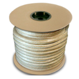 Gold and White Nylon Braid Rope - The Pig Pen Inc.